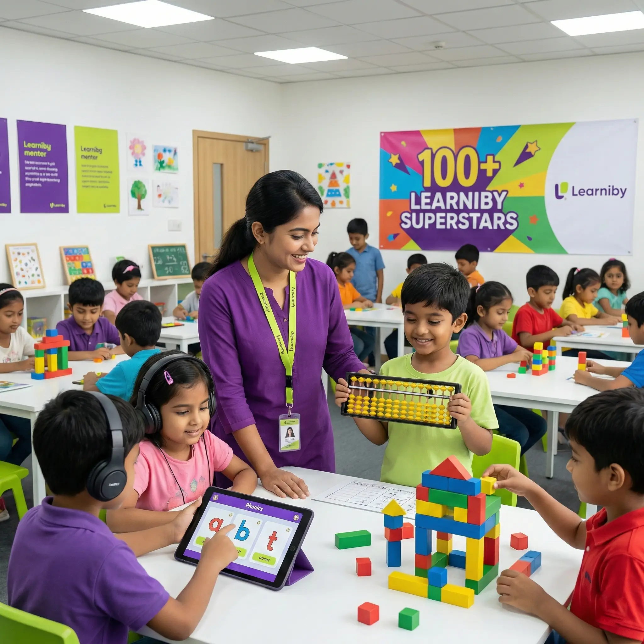 Learniby classroom community with students and mentor